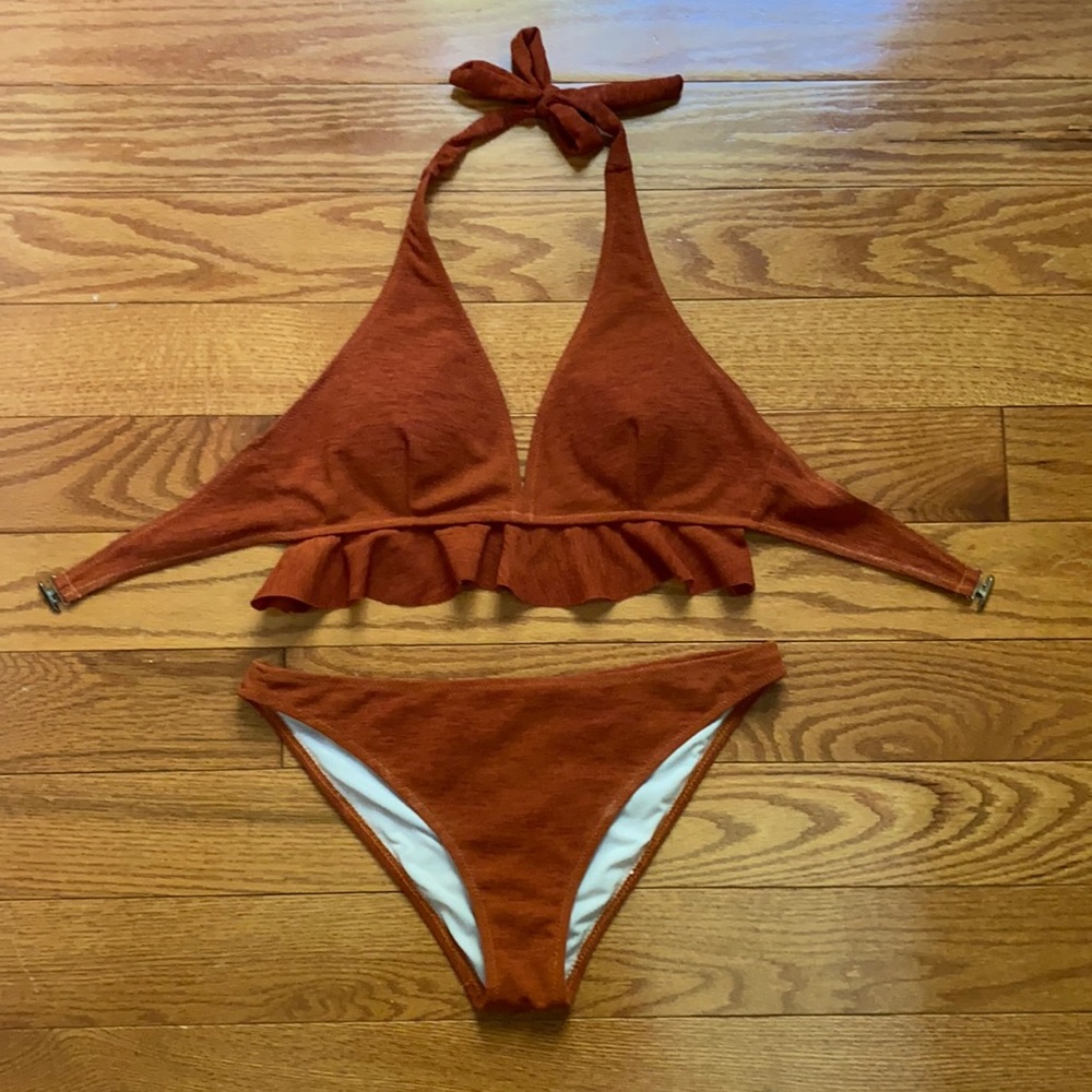 ruffle bikini